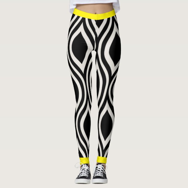 Marokkanisches gelbes Legging Leggings (Vorderseite)