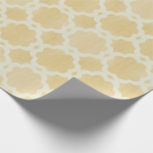 Marokkanisches Gold-Geschenkpapier Geschenkpapier