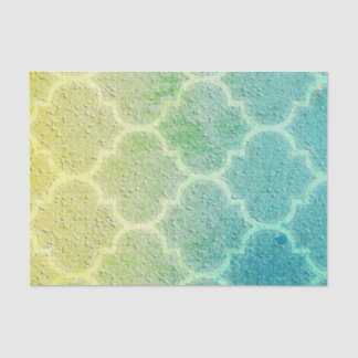 Marokkanisches inspiriertes buntes seidenpapier