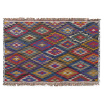 Marokkanisches Kilim-Boho-Design