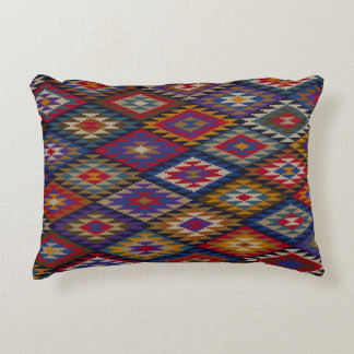 Marokkanisches Kilim-Boho-Design Dekokissen