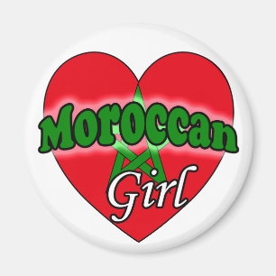 Marokkanisches Mädchen Magnet