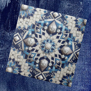 Marokkanisches Mittelmeer-Faux-Diamant-Kachel-Must Fliese