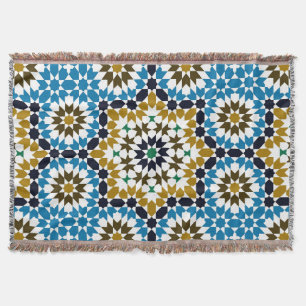 Marokkanisches Mosaik Traditionelles Geometrisches Decke
