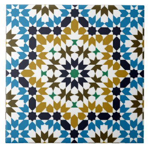 Marokkanisches Mosaik Traditionelles geometrisches Fliese