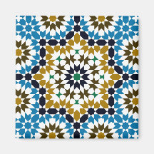 Marokkanisches Mosaik Traditionelles Geometrisches