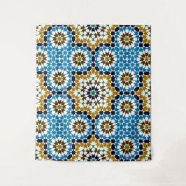 Marokkanisches Mosaik Traditionelles Geometrisches Wandteppich