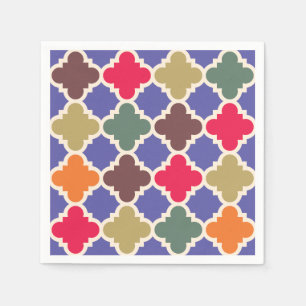 Marokkanisches Mosaikmuster Serviette