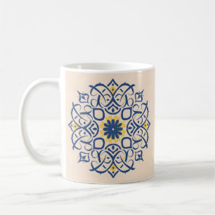 marokkanisches Motiv. Mandala Kaffeetasse
