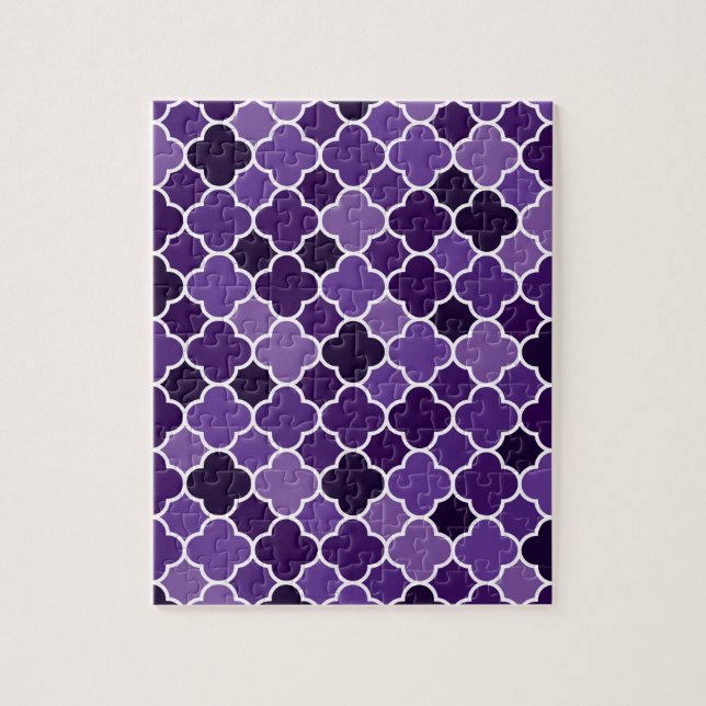 marokkanisches Muster Puzzle (Vertikal)
