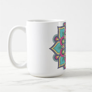 Marokkanisches Musterdesign arabische Latte-Tasse Kaffeetasse