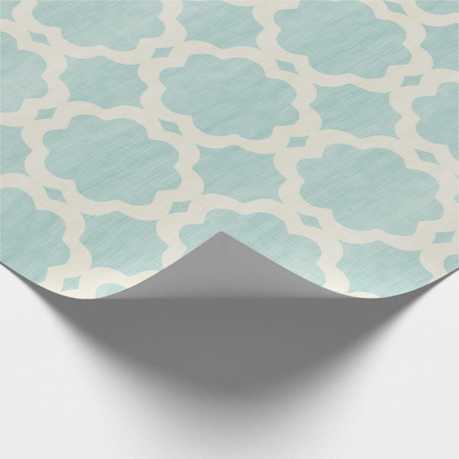 Marokkanisches tadelloses Packpapier (Ecke)