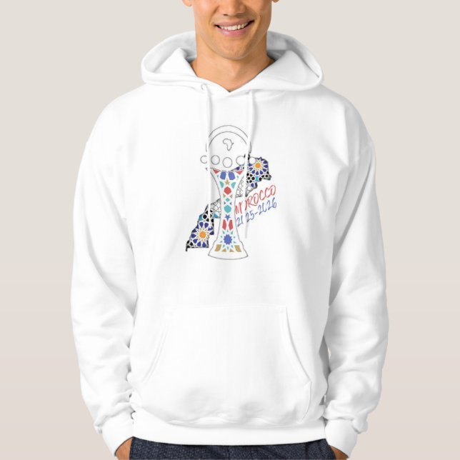 Marokko 2025/2026 Hoodie - Africa Cup Edition (Vorderseite)
