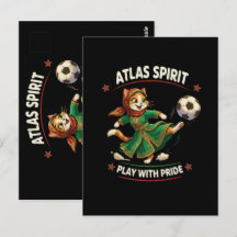 Marokko 2026 Fußball Katze - Atlas Spirit Cultural