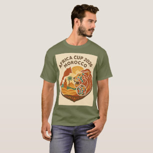Marokko Afrika Cup 2026 T-Shirt