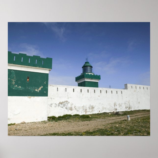 MAROKKO, Atlantikküste, BEDDOUZA: Cap Beddouza Poster (Vorne)