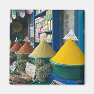MAROKKO, Atlantikküste, ESSAOUIRA: Gewürzmarkt Magnet