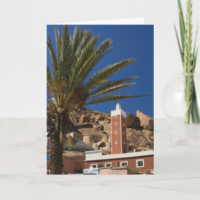 MAROKKO, Atlas-Bekämpfung, TAFRAUTE-Bereich: ADAI, Karte (Vorderseite)