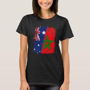 Marokko - Australische Flagge T-Shirt