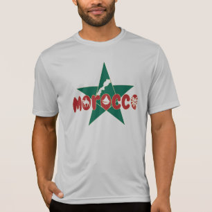 Marokko: Das Erbe ist zu einem Stern geformt T-Shirt