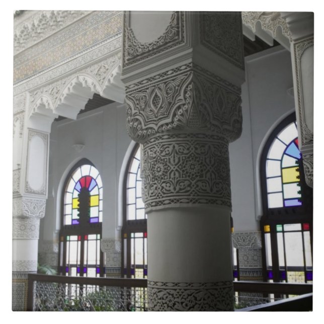 MAROKKO, FES: Fes El, Bali (Old Fes), Riad Fes Fliese (Vorderseite)