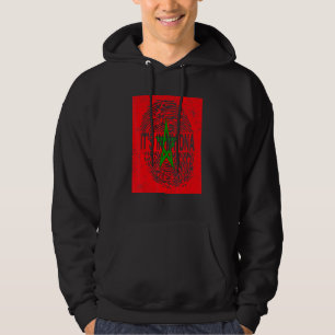 Marokko-Flagge Es ist in meiner DNA-Marokko-Flagge Hoodie