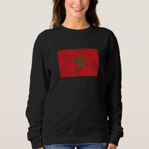 Marokko-Flagge für stolze Marokkaner und die Maro Sweatshirt