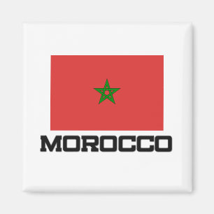 Marokko-Flagge Magnet