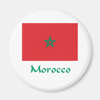 Marokko-Flagge Magnet