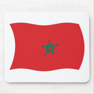 Marokko-Flagge-Mauspad Mousepad
