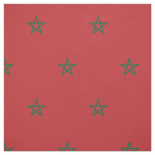 Marokko-Flagge Stoff