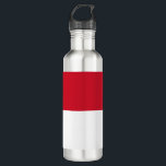 Marokko-Flagge Trinkflasche<br><div class="desc">The Moroccan flag is a red field with in the center an emblem. The used colors in the flag are red, green. Der Anteil der Moroccan flag ist 2:3. The Flag of Morocco was adopted in 1915. The first use of the current flag design was in 1244. The last change...</div>