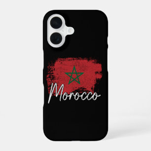 Marokko Fußball Fan Geschenk Marokko Flagge Marokk iPhone 16 Hülle