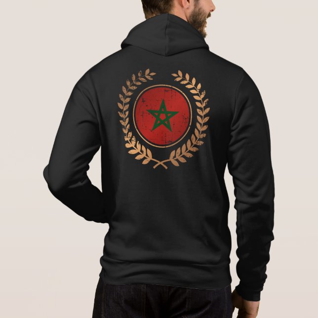Marokko Hoodie (Rückseite)