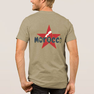 Marokko ist ein Erbe, das stolz ist Tri-Blend Shirt