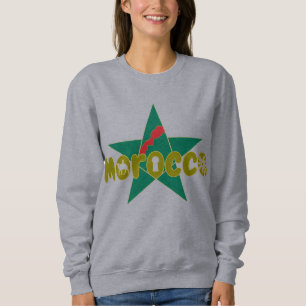 Marokko ist Identität, mit Stolz übergeben Sweatshirt