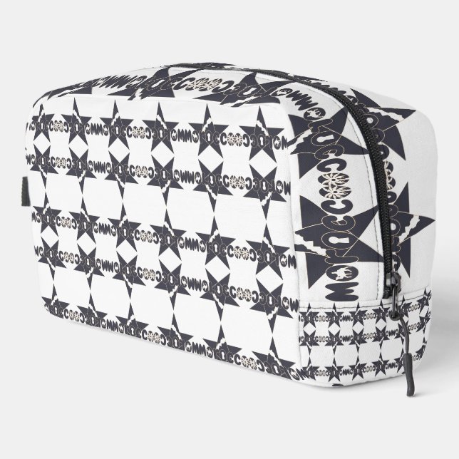 Marokko ist Zuhause, Geschichte und Herz Waschbeutel (Rechte Ecke)