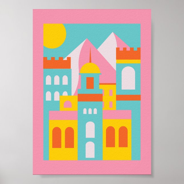 Marokko Kinder Zimmerdekor Poster (Vorne)