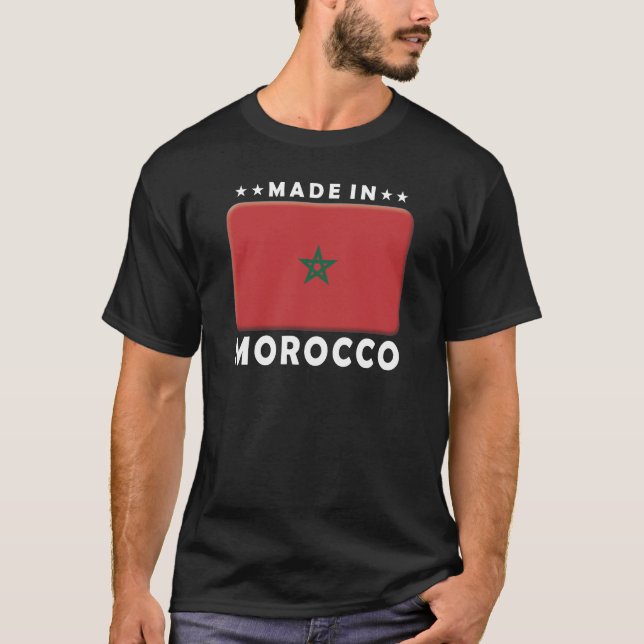 Marokko machte T-Shirt (Vorderseite)