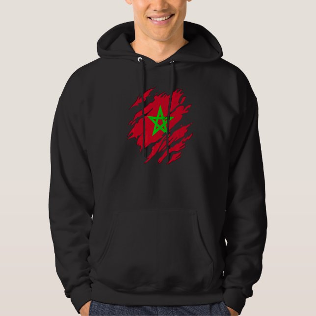 Marokko Marokkanisch Hoodie (Vorderseite)