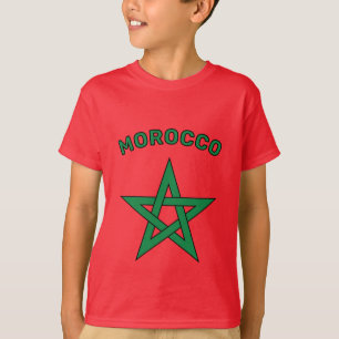 Marokko - Marokkanische Flagge Herren T-Shirt