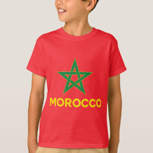 Marokko - marokkanische Flagge T-Shirt