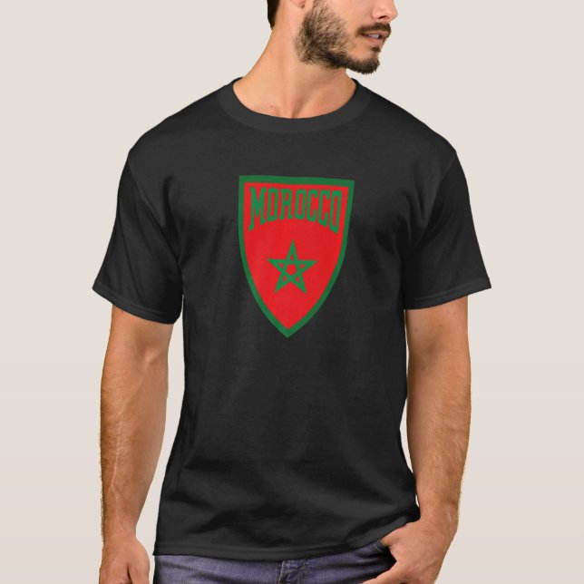 Marokko-Nationalmannschaft 1 T-Shirt (Vorderseite)