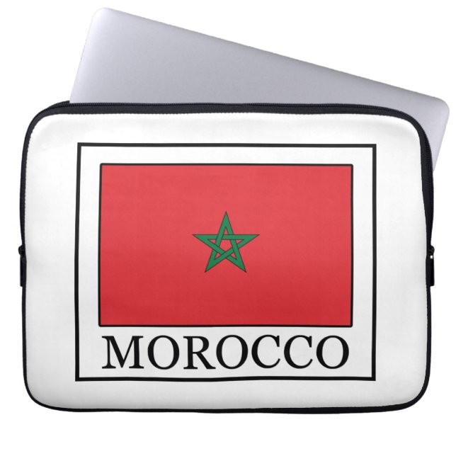 Marokko Notebook-Hülle Laptopschutzhülle (Vorderseite)