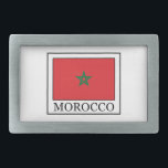 Marokko Rechteckige Gürtelschnalle<br><div class="desc">Marokko</div>
