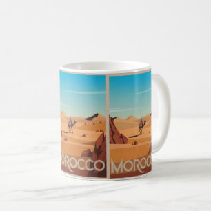 Marokko Reise Postkarte Wüsten Kamel Reise Geschen Kaffeetasse