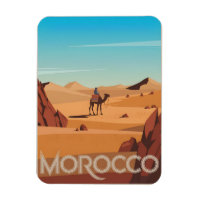 Marokko Reise Postkarte Wüstenkamel Geschenk
