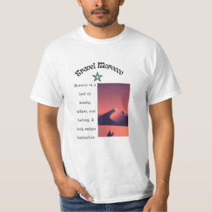 Marokko reisen T-Shirt