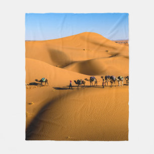 MAROKKO SAHARA FLEECEDECKE