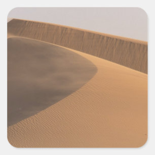 Marokko, Sanddünen, Draa-Tal Quadratischer Aufkleber